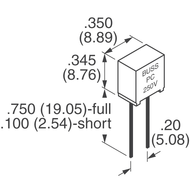 BK/PCB-2-R Eaton - Electronics Division Sicherungen